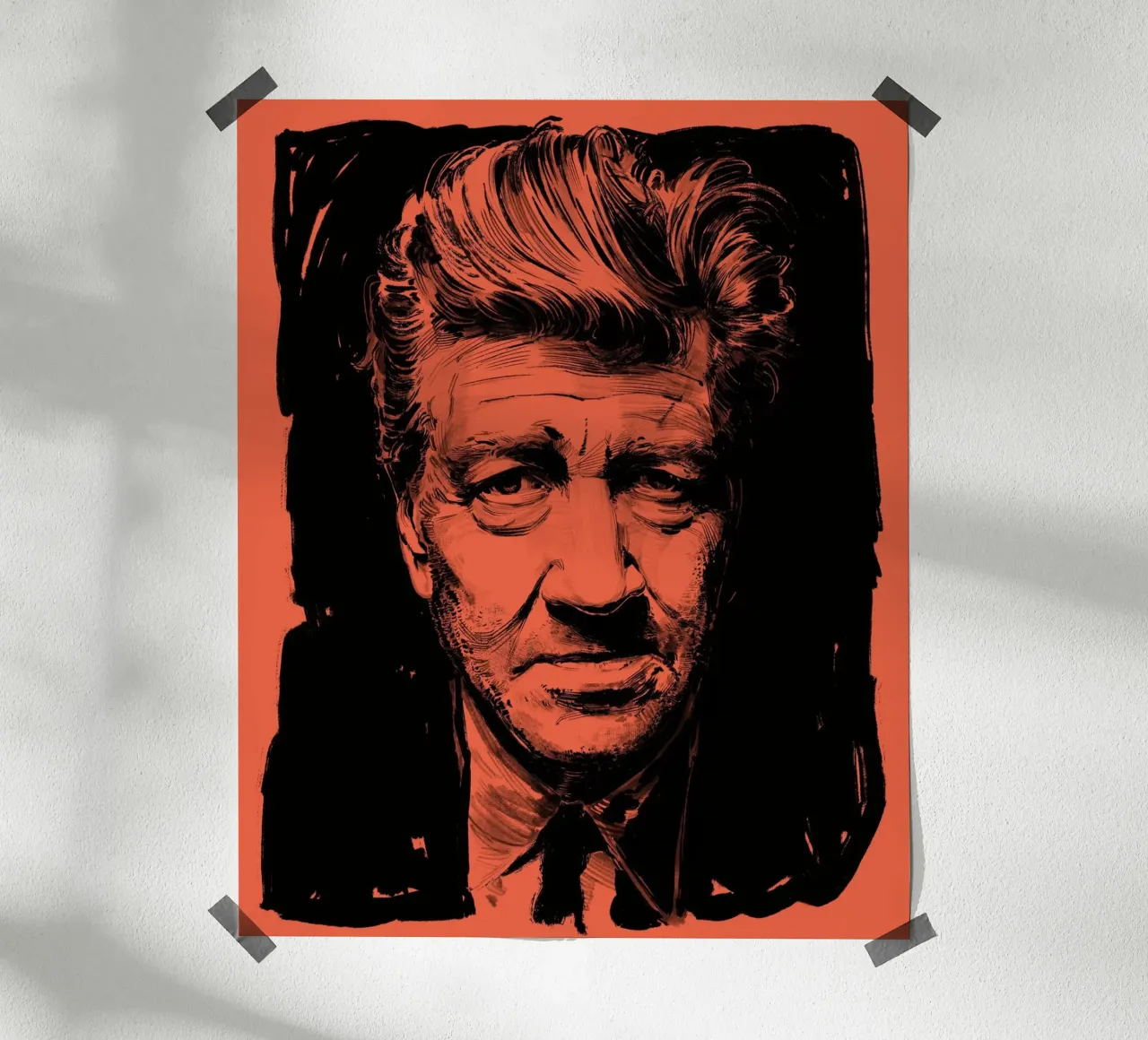David Lynch poster da DrawDraw