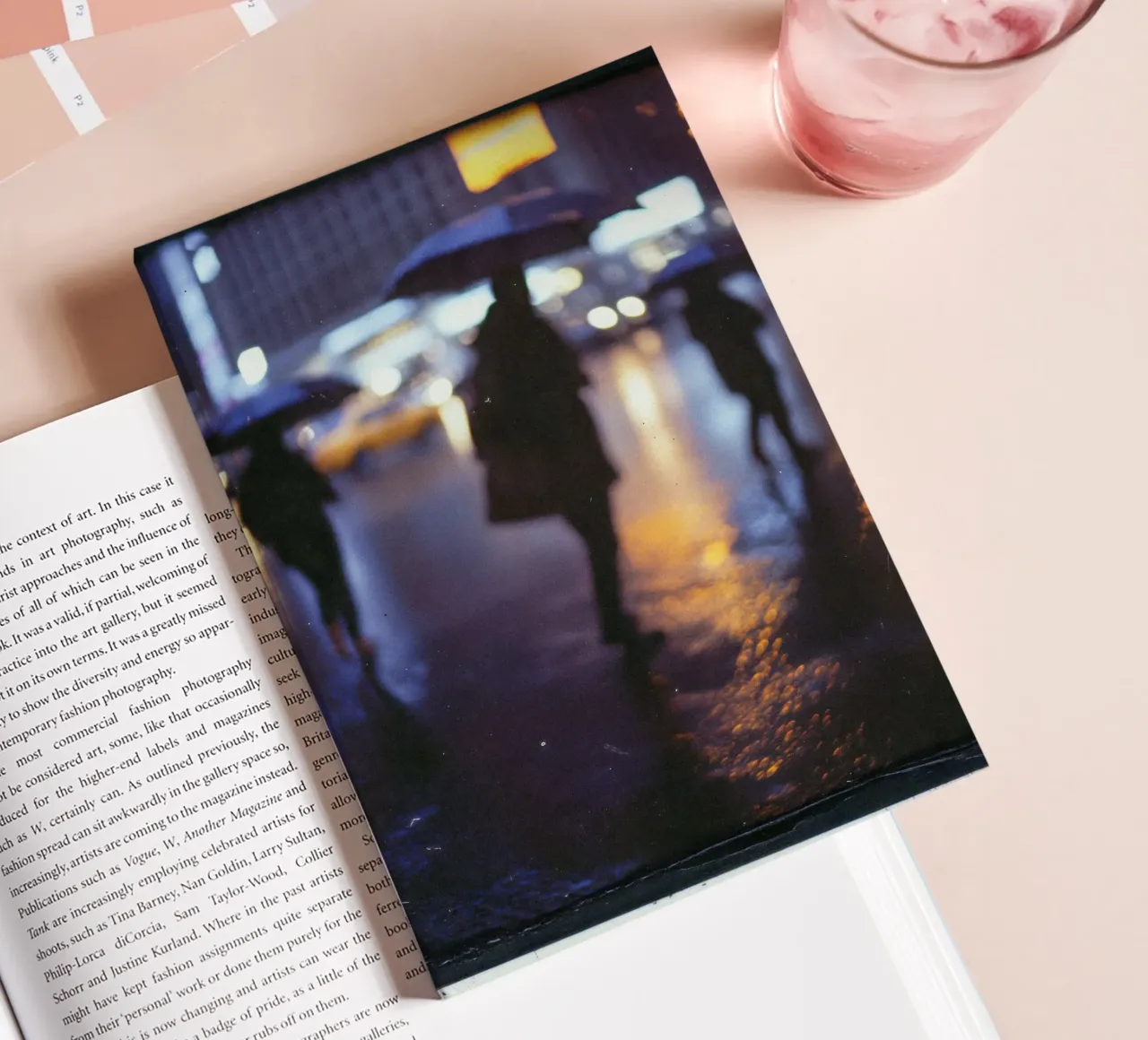 Blurred twilight in Manhattan notebook by By Night