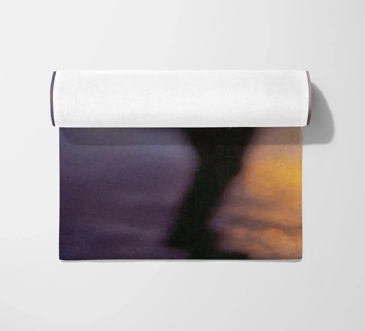 Blurred twilight in Manhattan beach towel by By Night