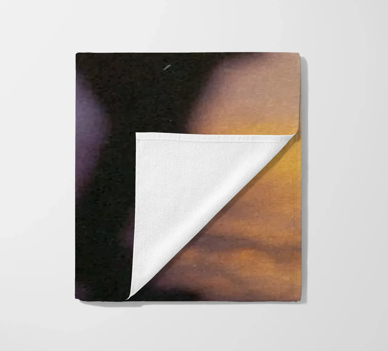 Blurred twilight in Manhattan beach towel by By Night