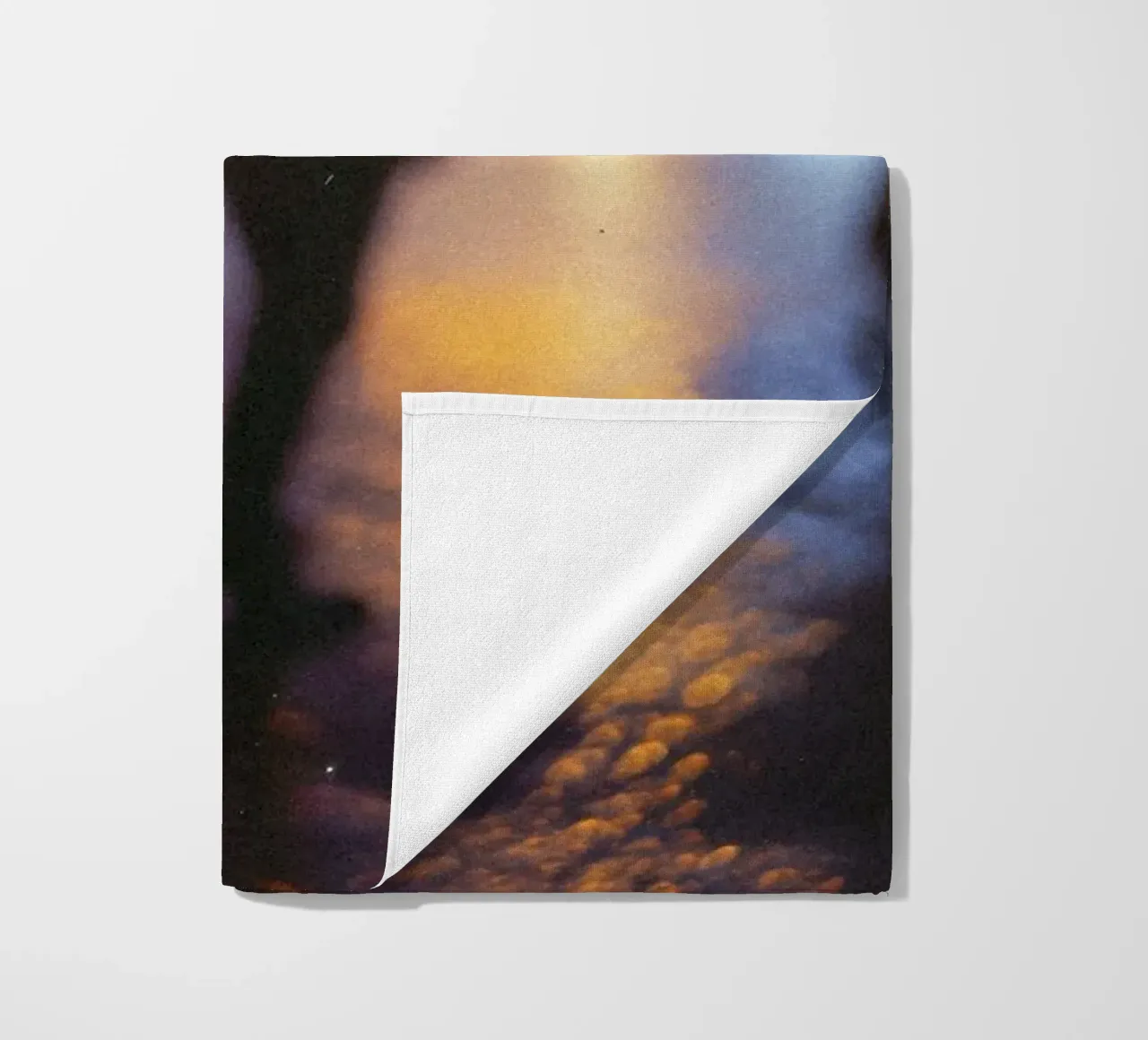 Blurred twilight in Manhattan beach towel by By Night