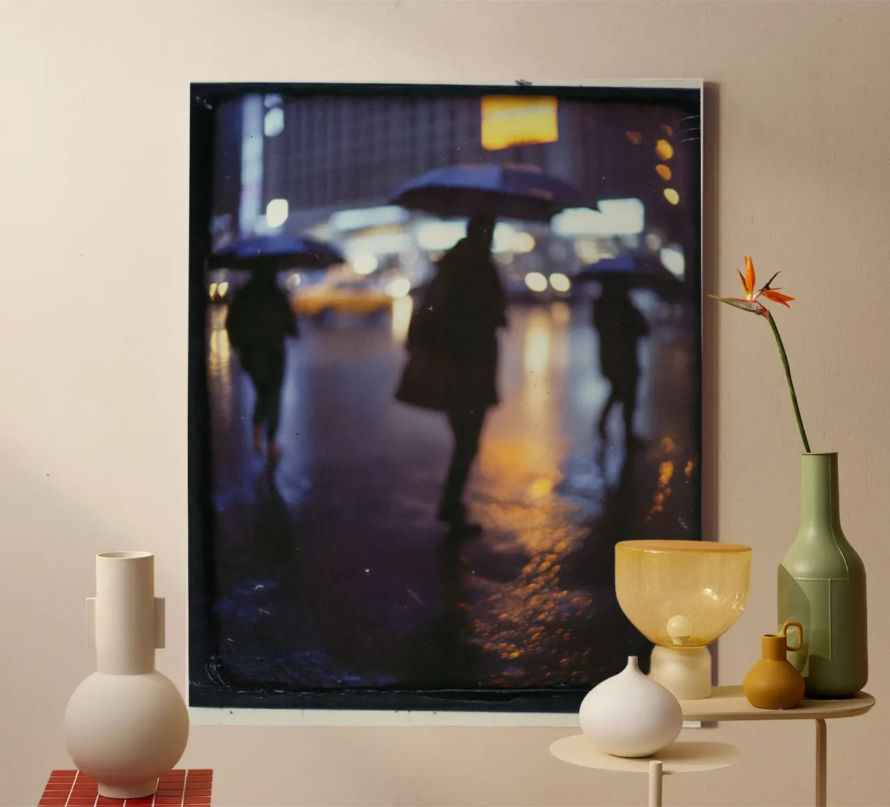 Blurred twilight in Manhattan canvas by By Night