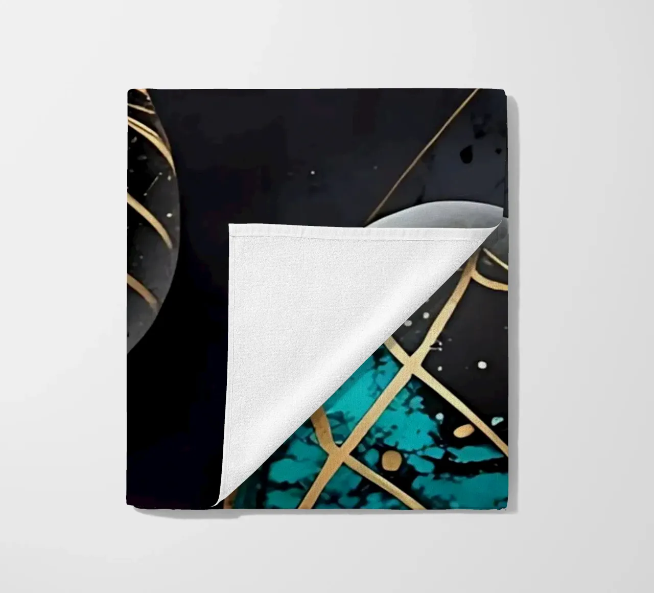 Uovo di Pasqua blu telo mare da LM2Kone