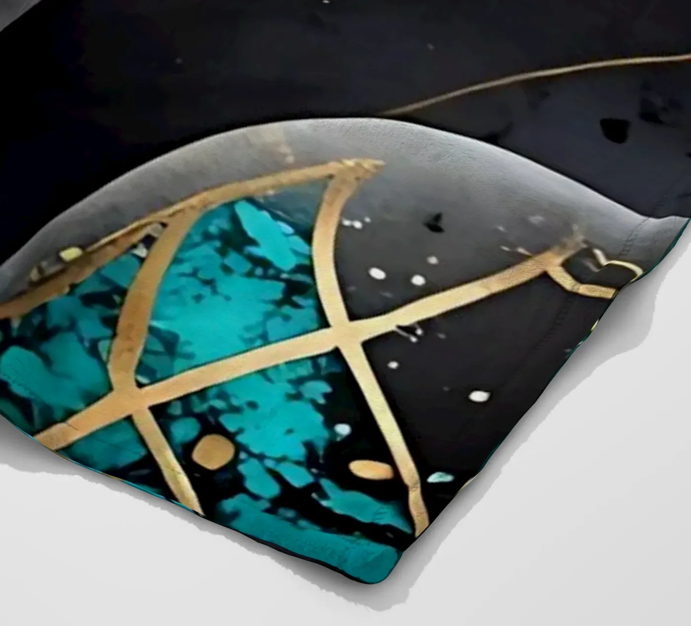 Uovo di Pasqua blu coperta in pile da LM2Kone