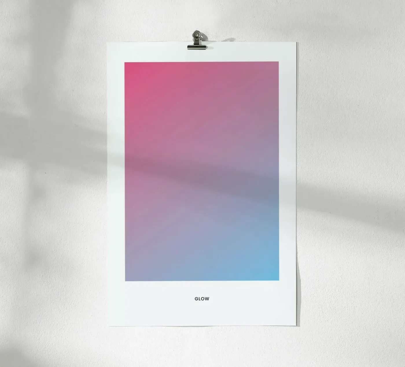 Glow #4 poster da daylight design studio