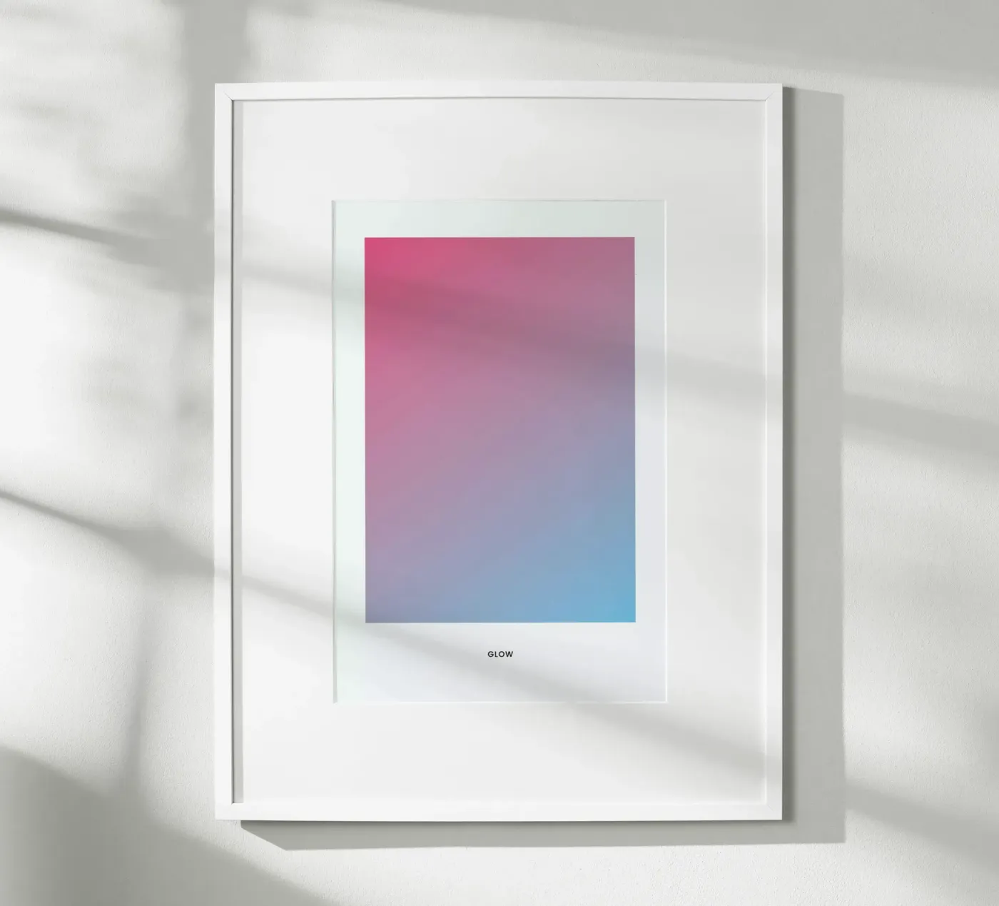 Glow #4 poster da daylight design studio