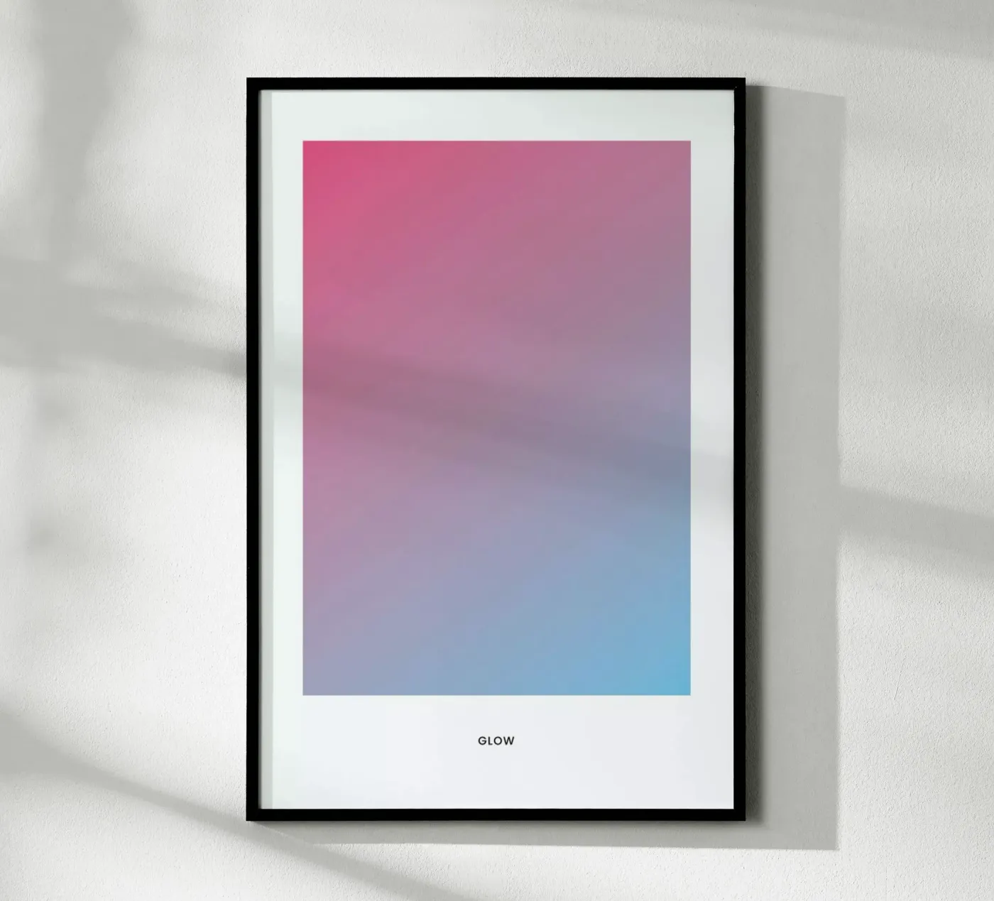 Glow #4 poster da daylight design studio