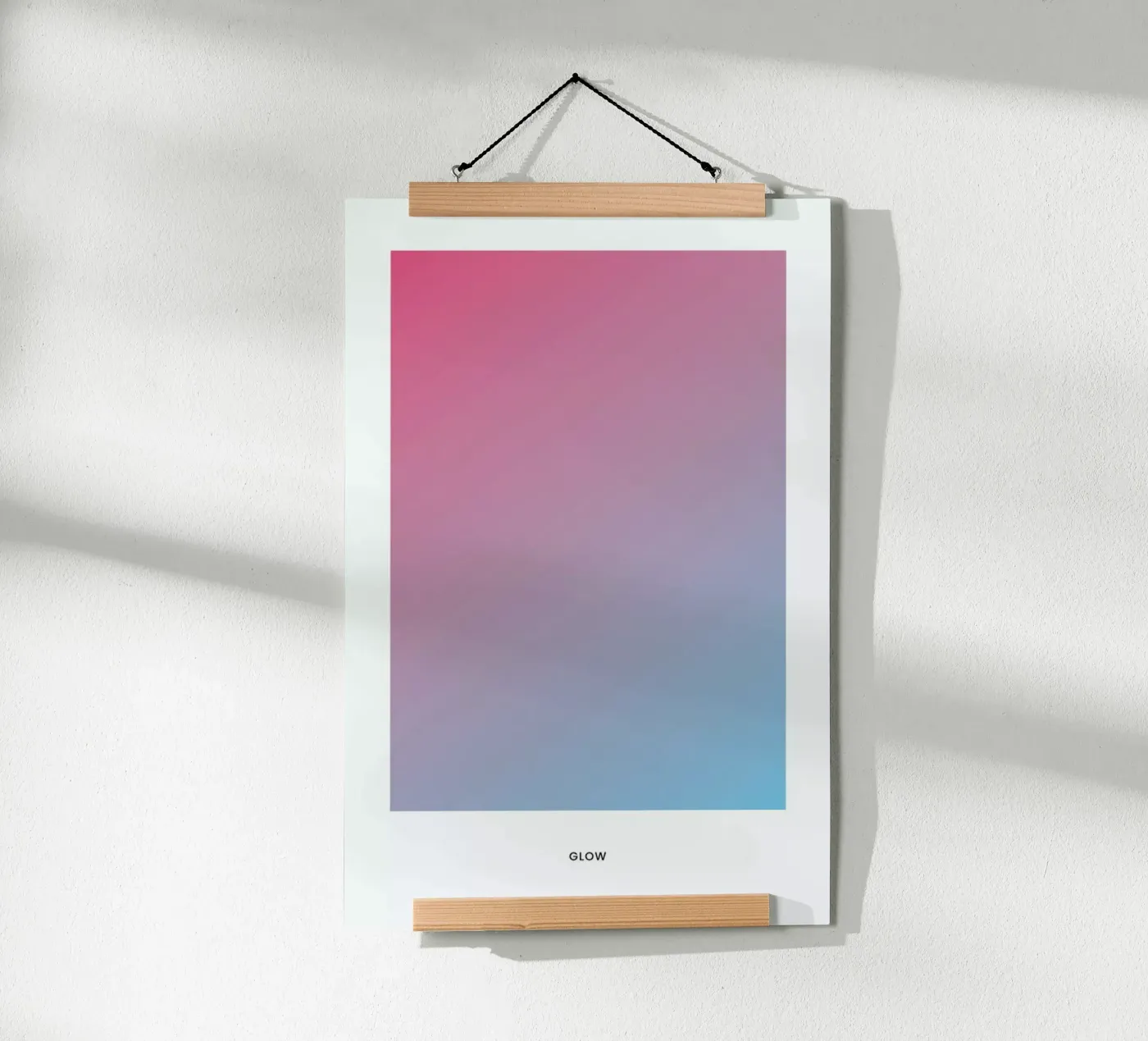 Glow #4 poster da daylight design studio