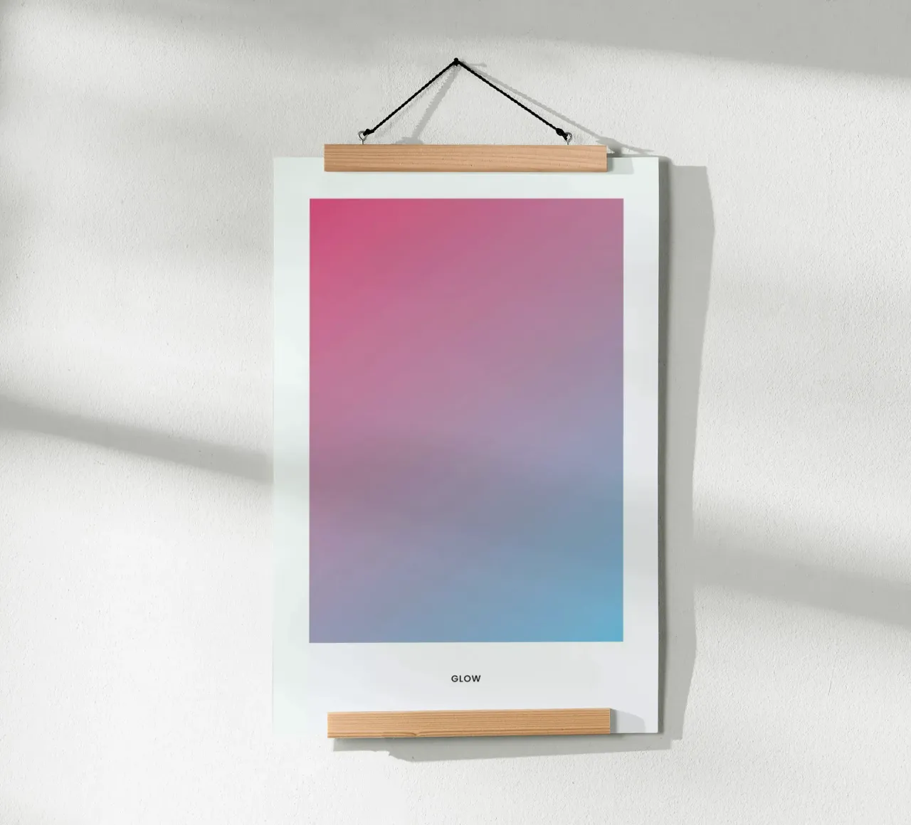 Glow #4 poster da daylight design studio