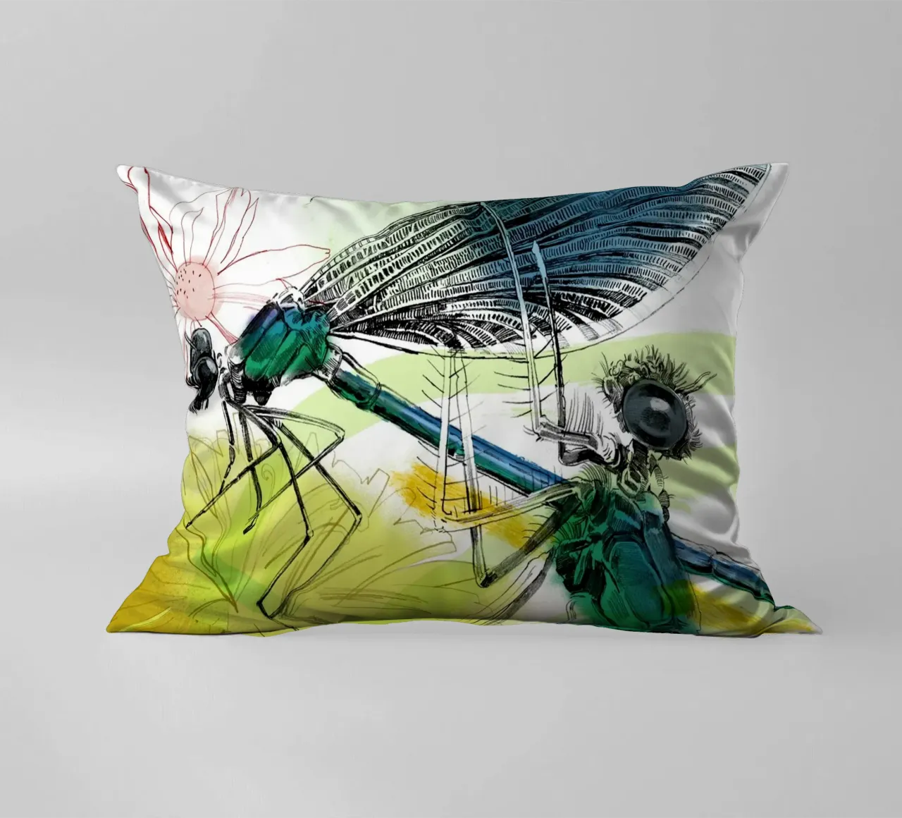 Insekten II cuscino da DrawDraw