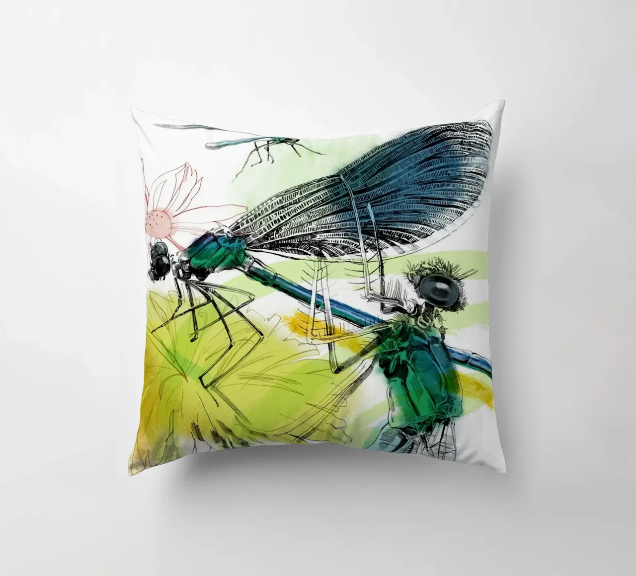 Insekten II cuscino da DrawDraw