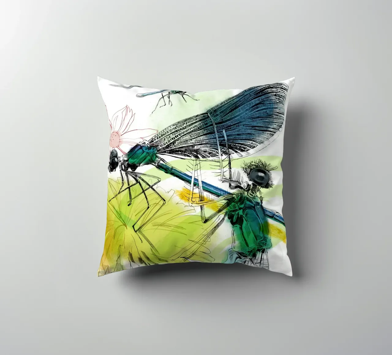 Insekten II cuscino da DrawDraw
