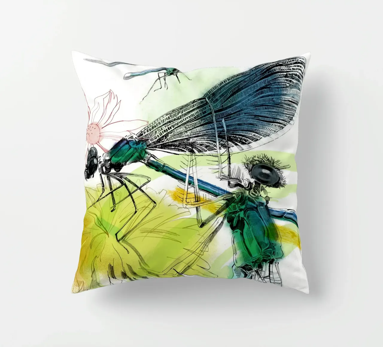 Insekten II cuscino da DrawDraw