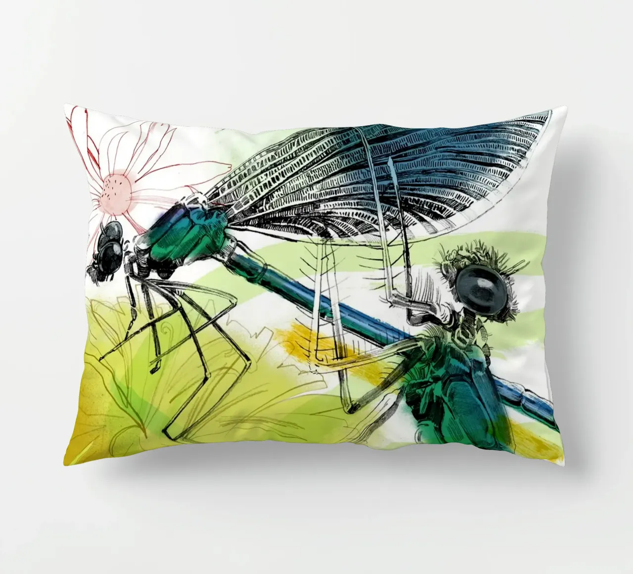 Insekten II cuscino da DrawDraw