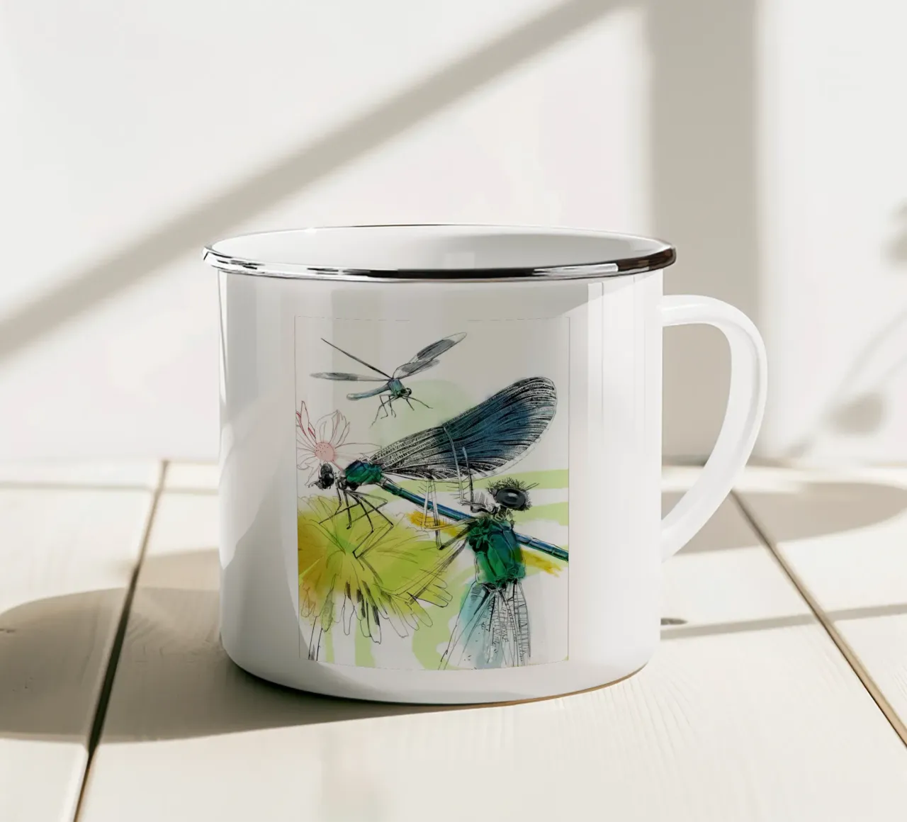 Insekten II tazza in smalto da DrawDraw