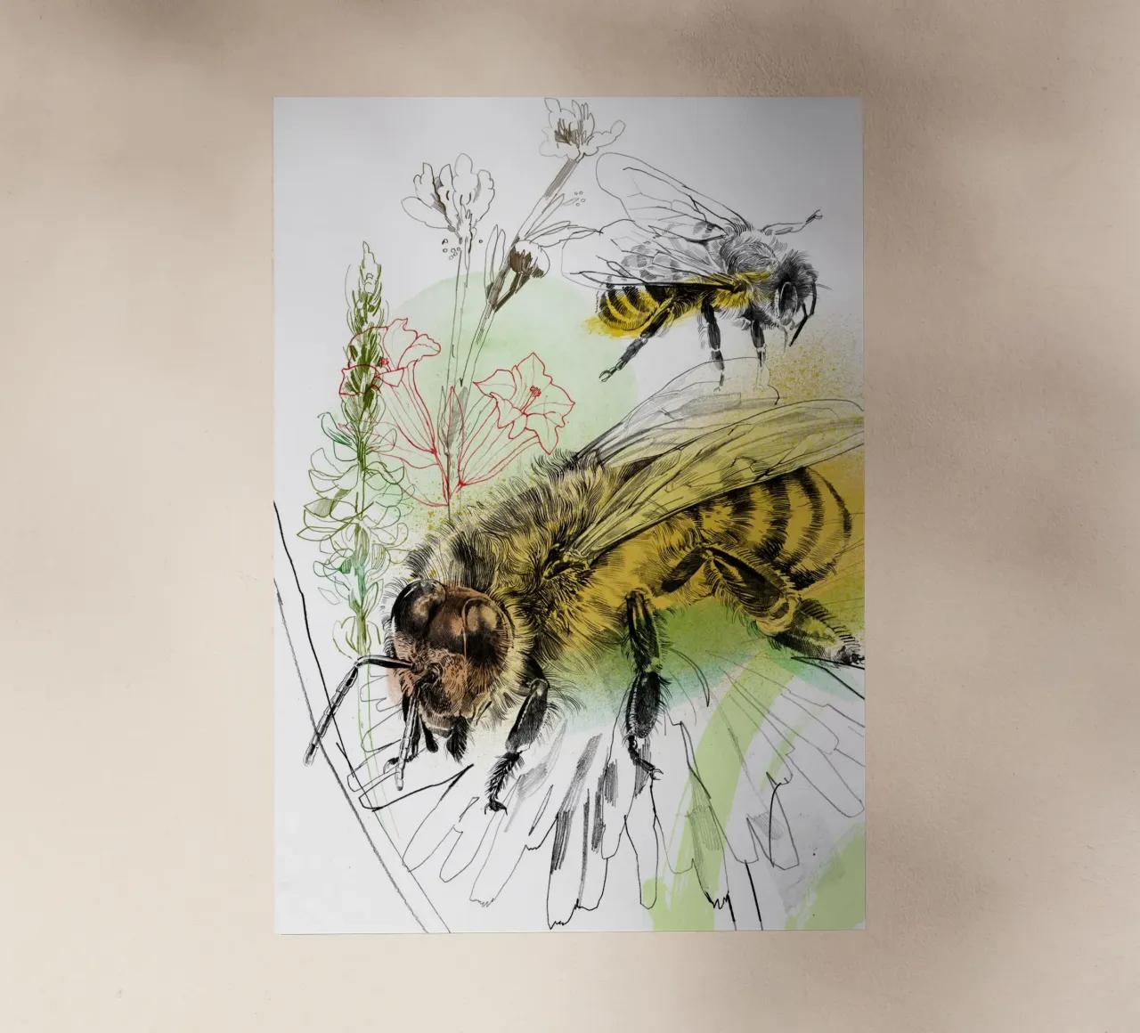 Insekten III backlit film by DrawDraw