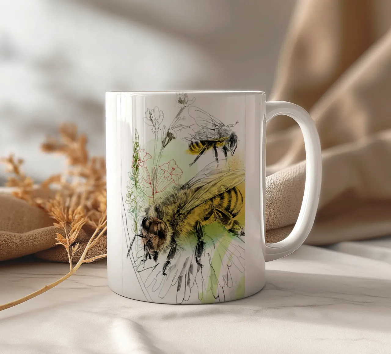 Insekten III tazza in ceramica da DrawDraw