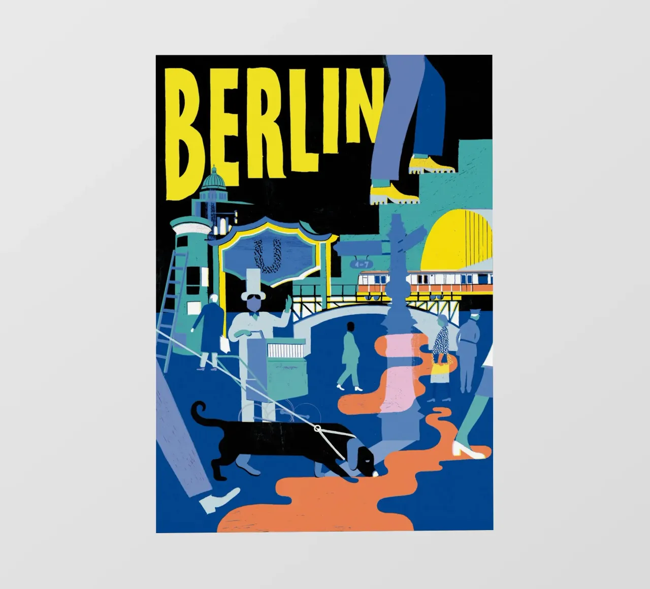 Berlin telo in pvc da DrawDraw