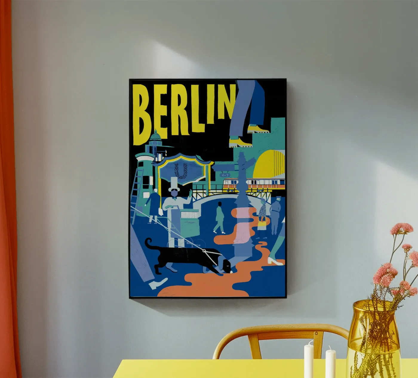 Berlin plexiglass da DrawDraw