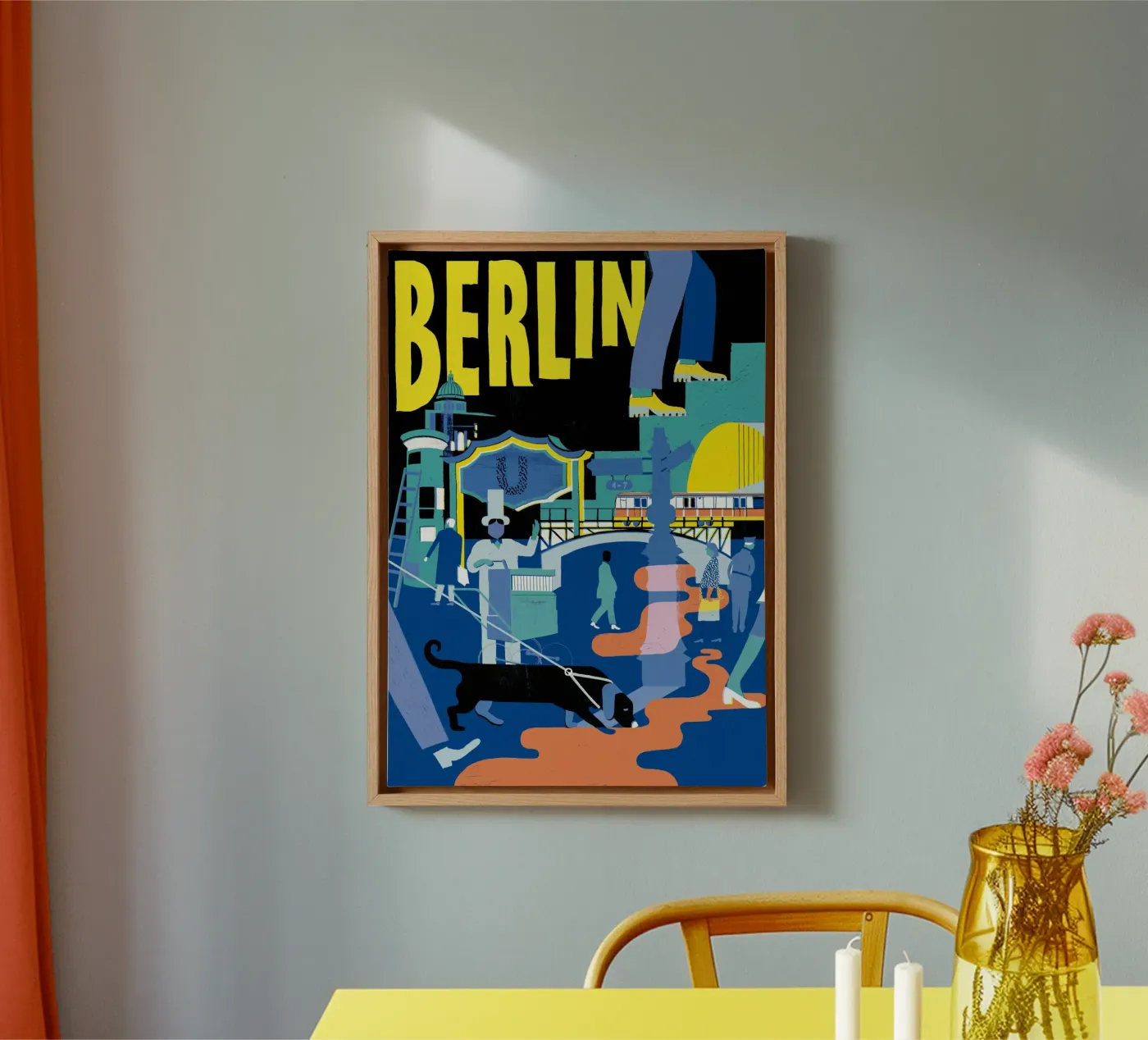 Berlin tela da DrawDraw