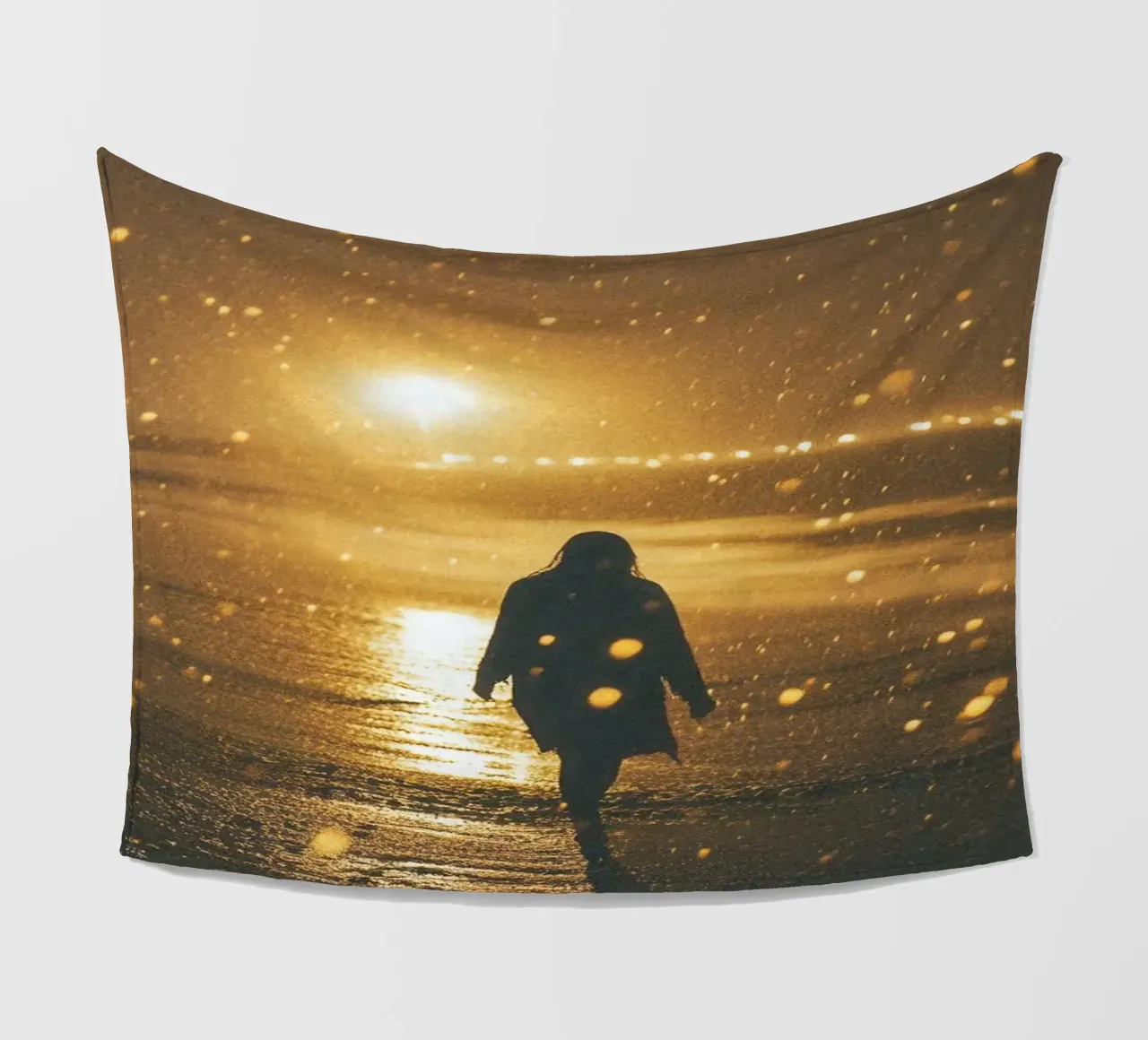 Brighton, il bagliore di una notte di tempesta coperta in pile da By Night