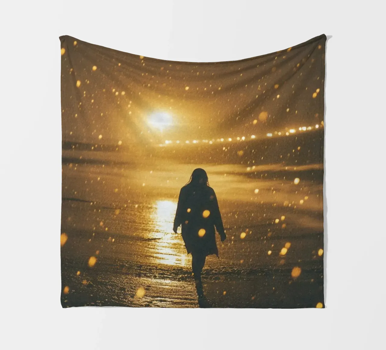 Brighton, il bagliore di una notte di tempesta coperta in pile da By Night