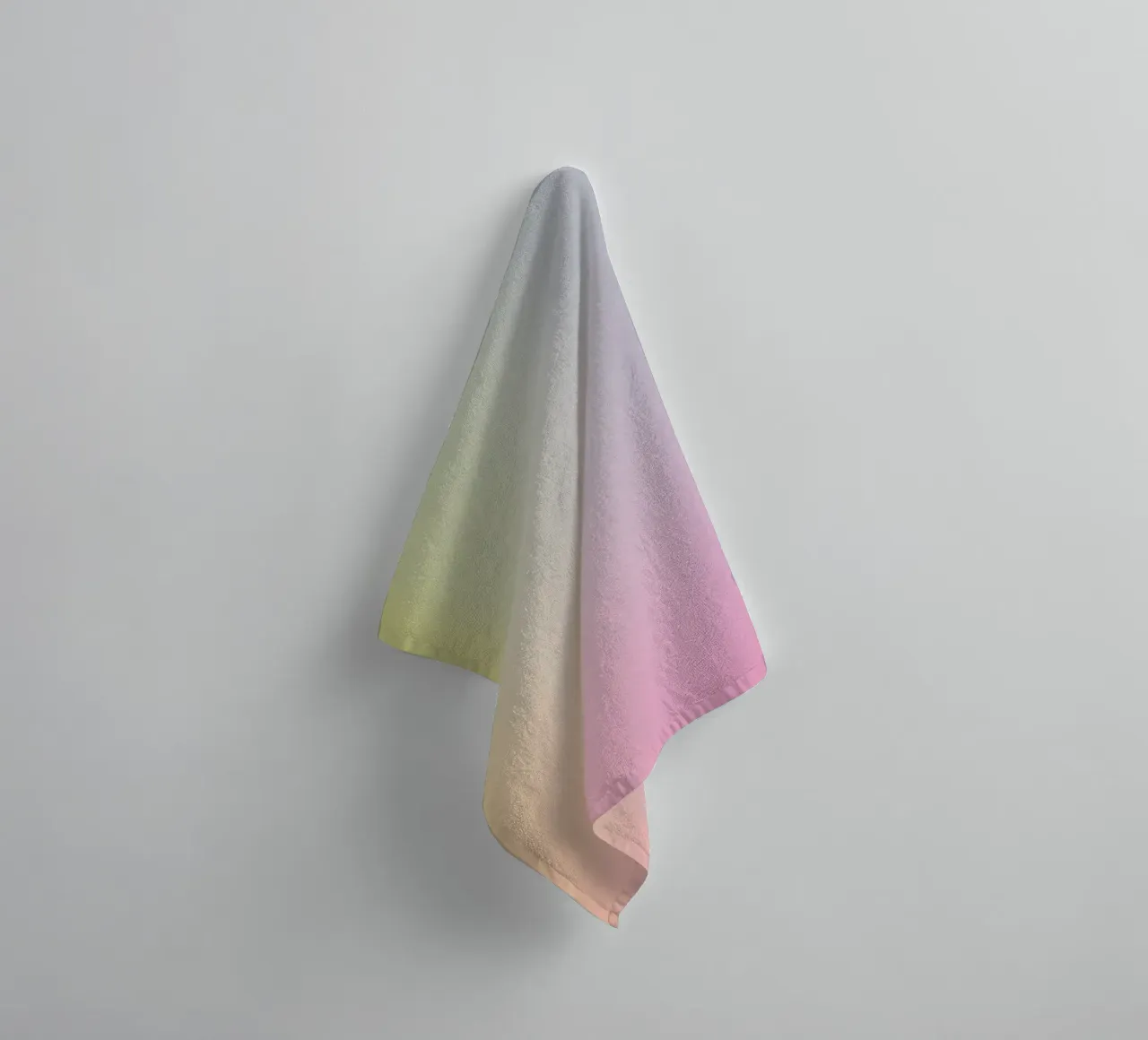 Delicato gradiente pastello asciugamano da bagno da Katja Stehle Design