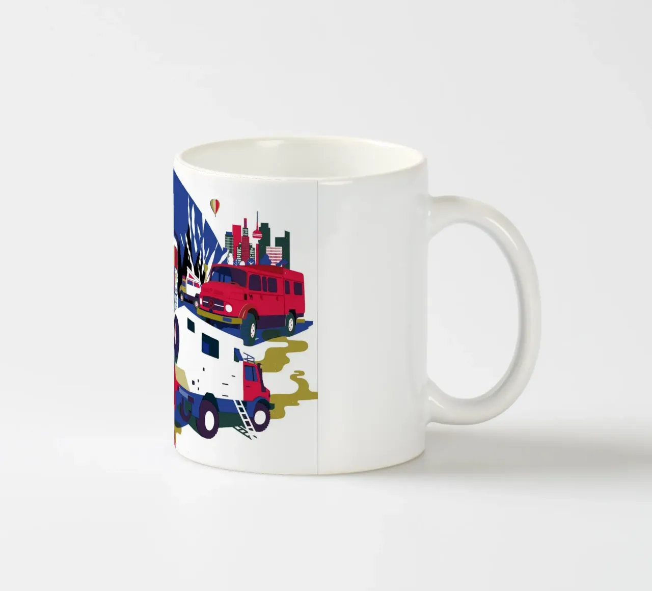 Vanlife tazza in ceramica da DrawDraw