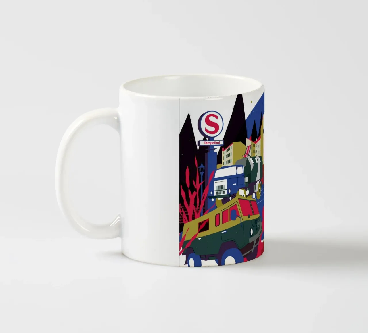 Vanlife tazza in ceramica da DrawDraw