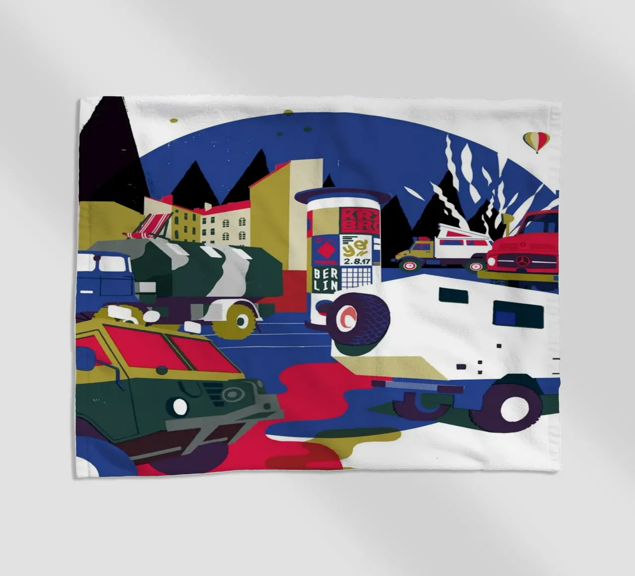 Vanlife telo mare da DrawDraw