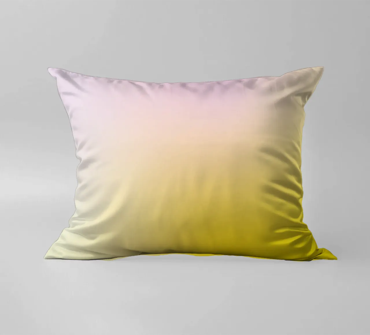 Delicato gradiente giallo e rosa cuscino da Katja Stehle Design