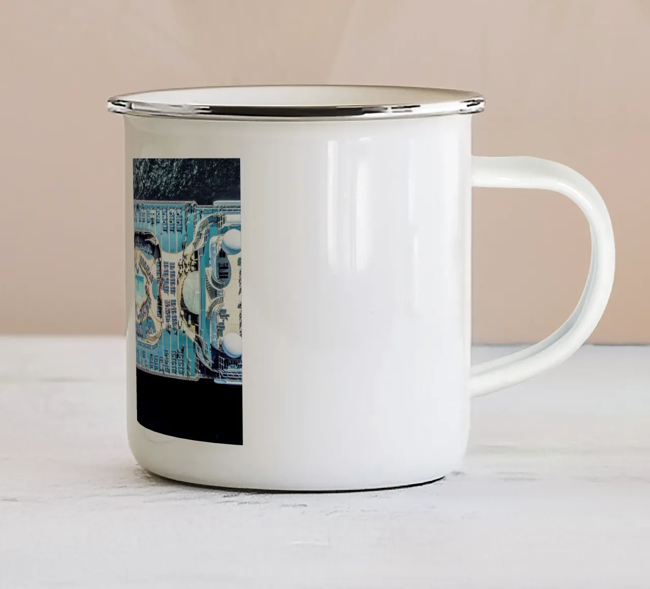 Cruise tazza in smalto da ROBERTO H