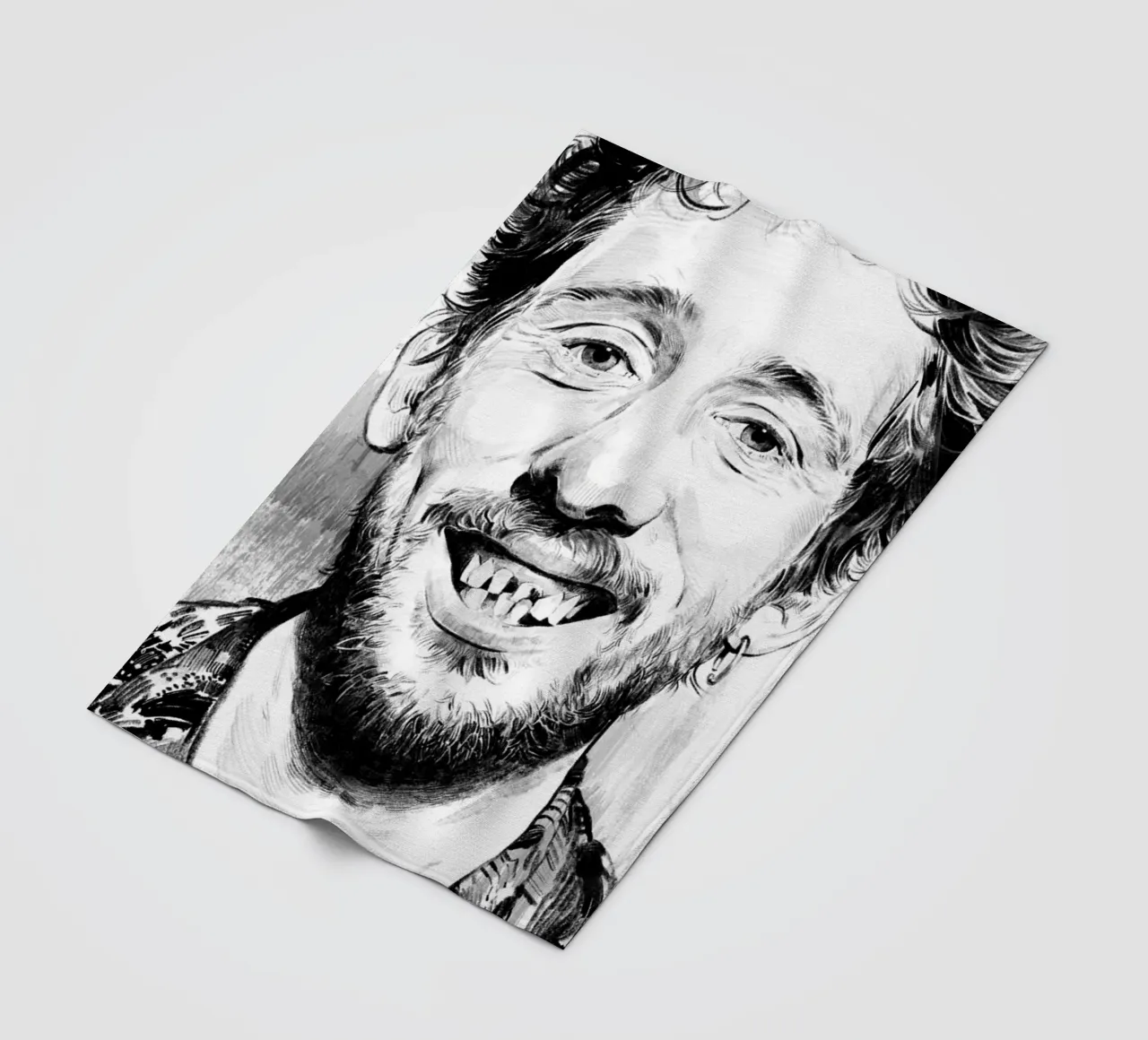 Shane MacGowan coperta in pile da DrawDraw