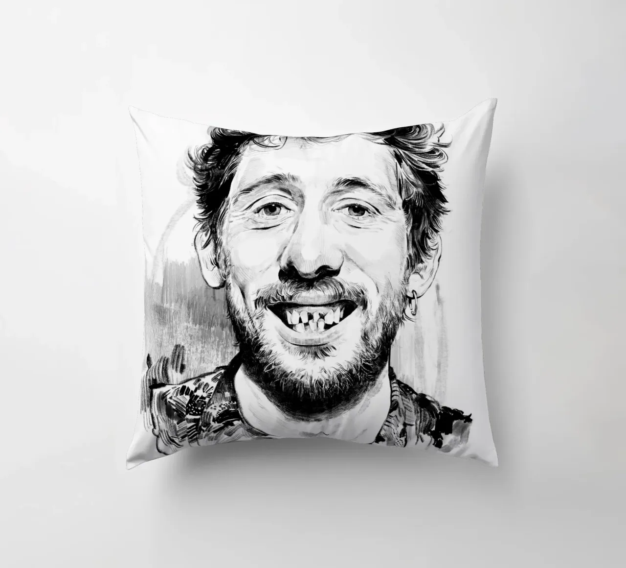 Shane MacGowan cuscino da DrawDraw