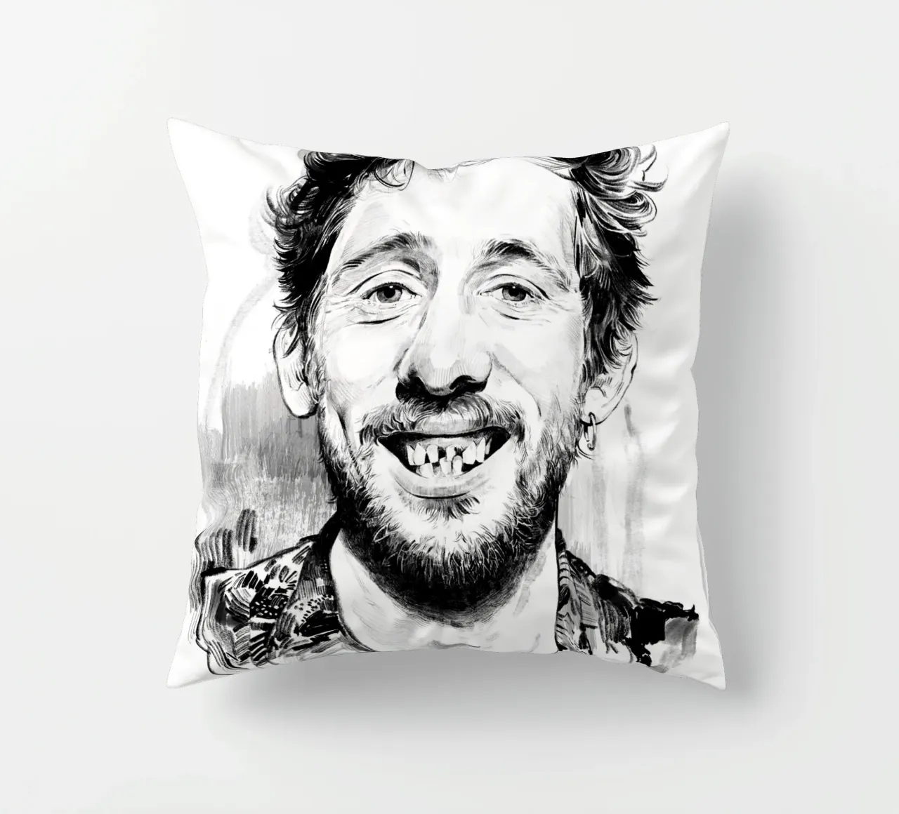 Shane MacGowan cuscino da DrawDraw