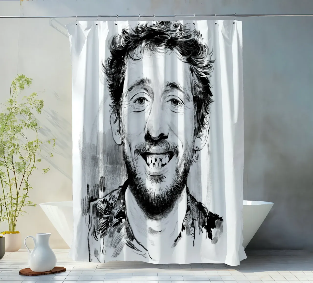 Shane MacGowan tenda da doccia da DrawDraw
