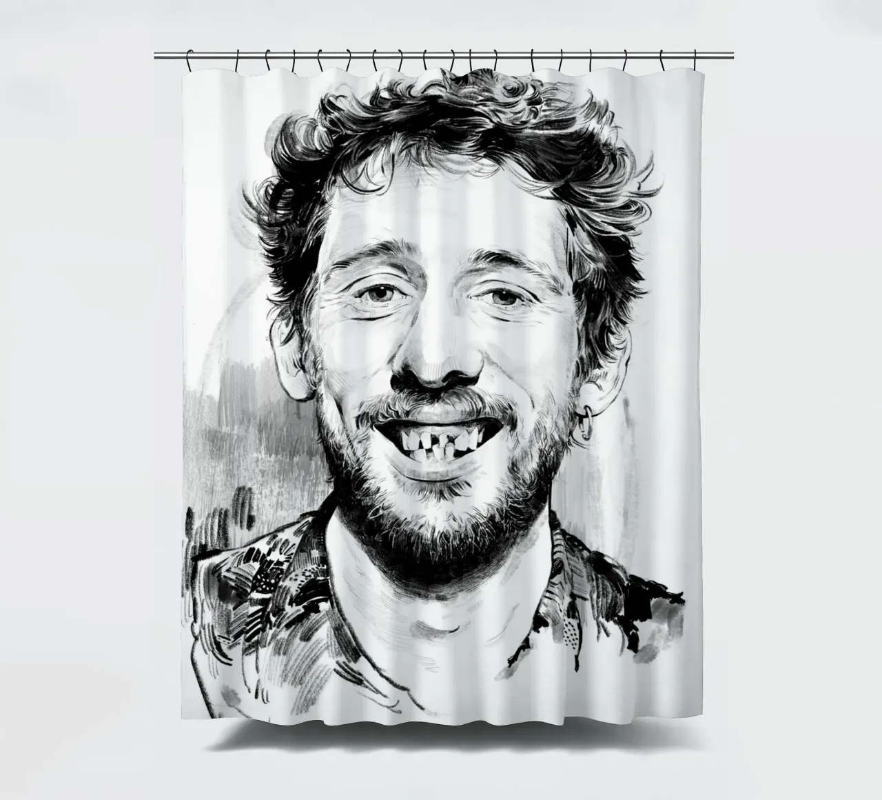 Shane MacGowan tenda da doccia da DrawDraw