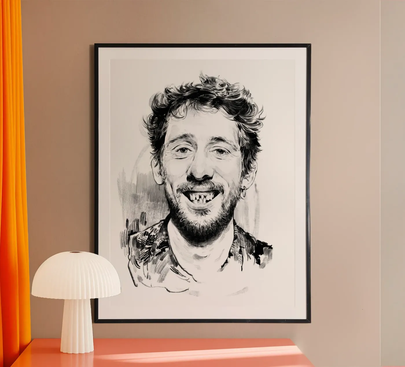 Shane MacGowan poster da DrawDraw
