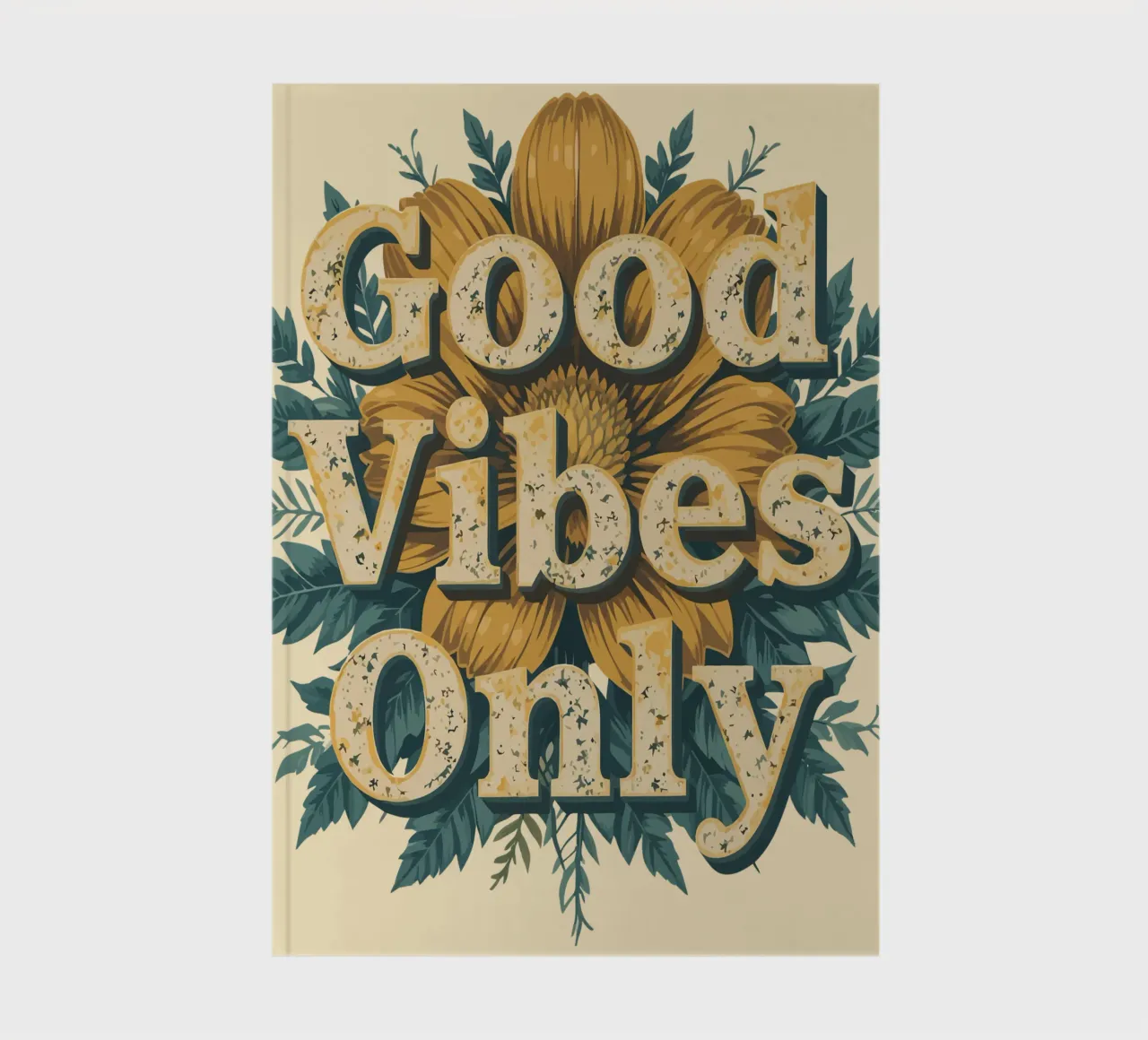Good Vibes Only notebook by Mohs