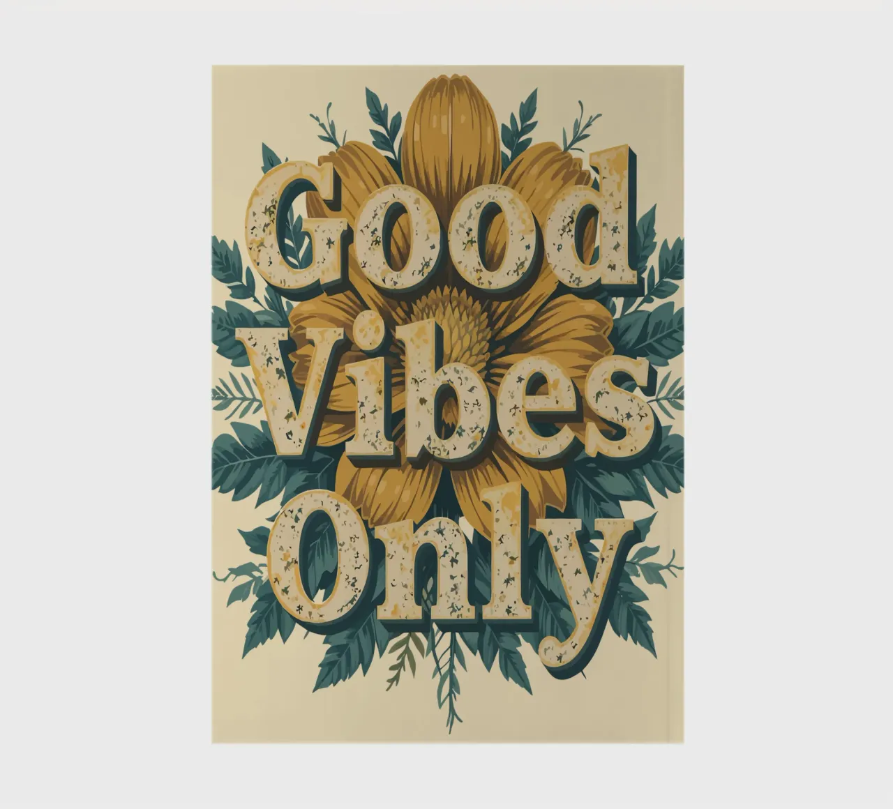 Good Vibes Only notebook by Mohs