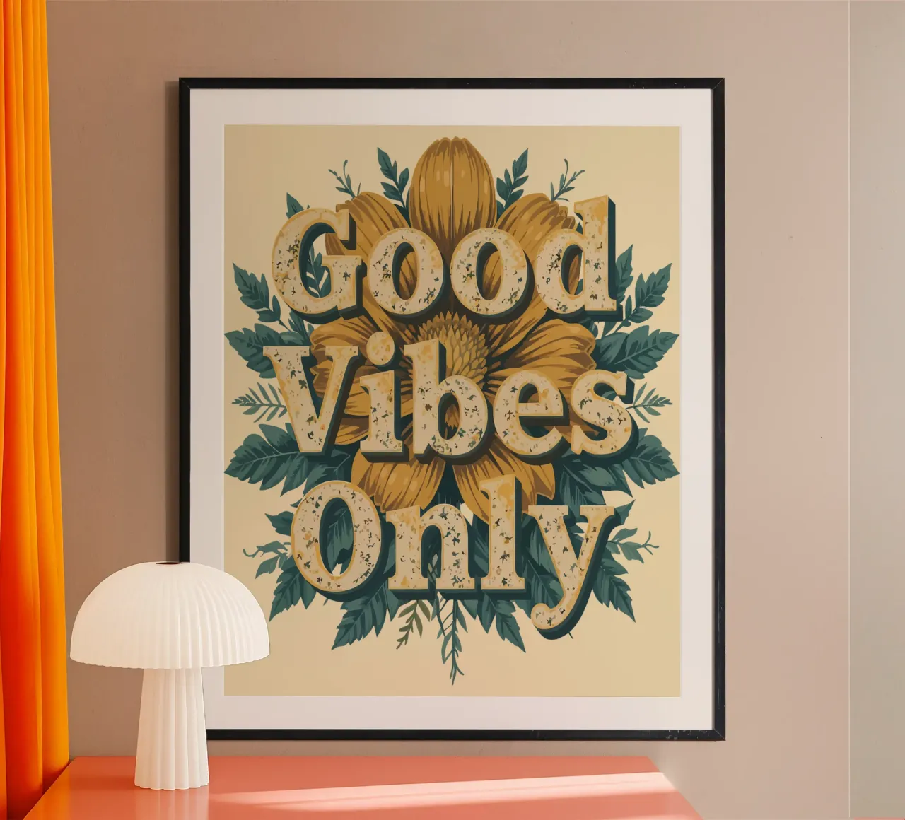Good Vibes Only poster by Mohs
