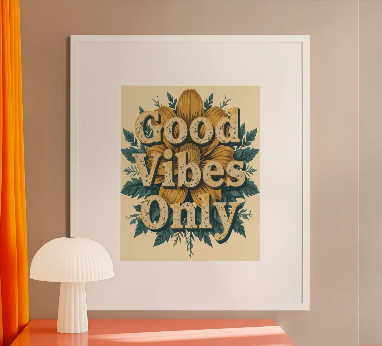 Good Vibes Only poster by Mohs