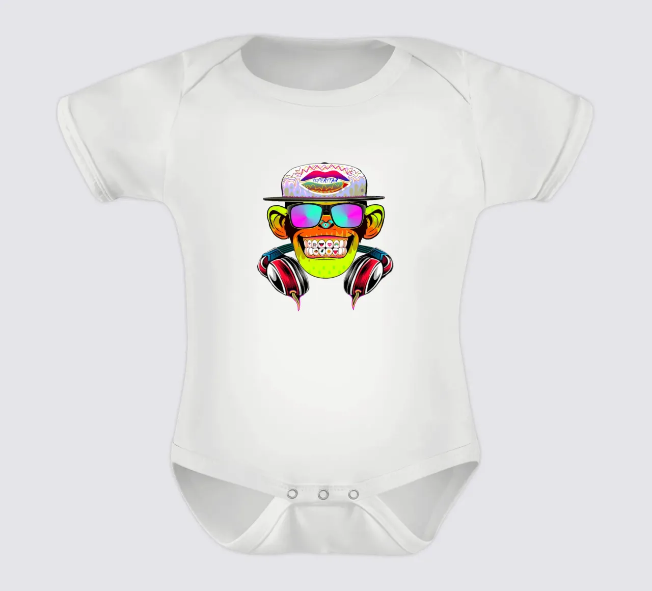 SINGE DE LA DISCOTHÈQUE body bébé de Crazyy Mode