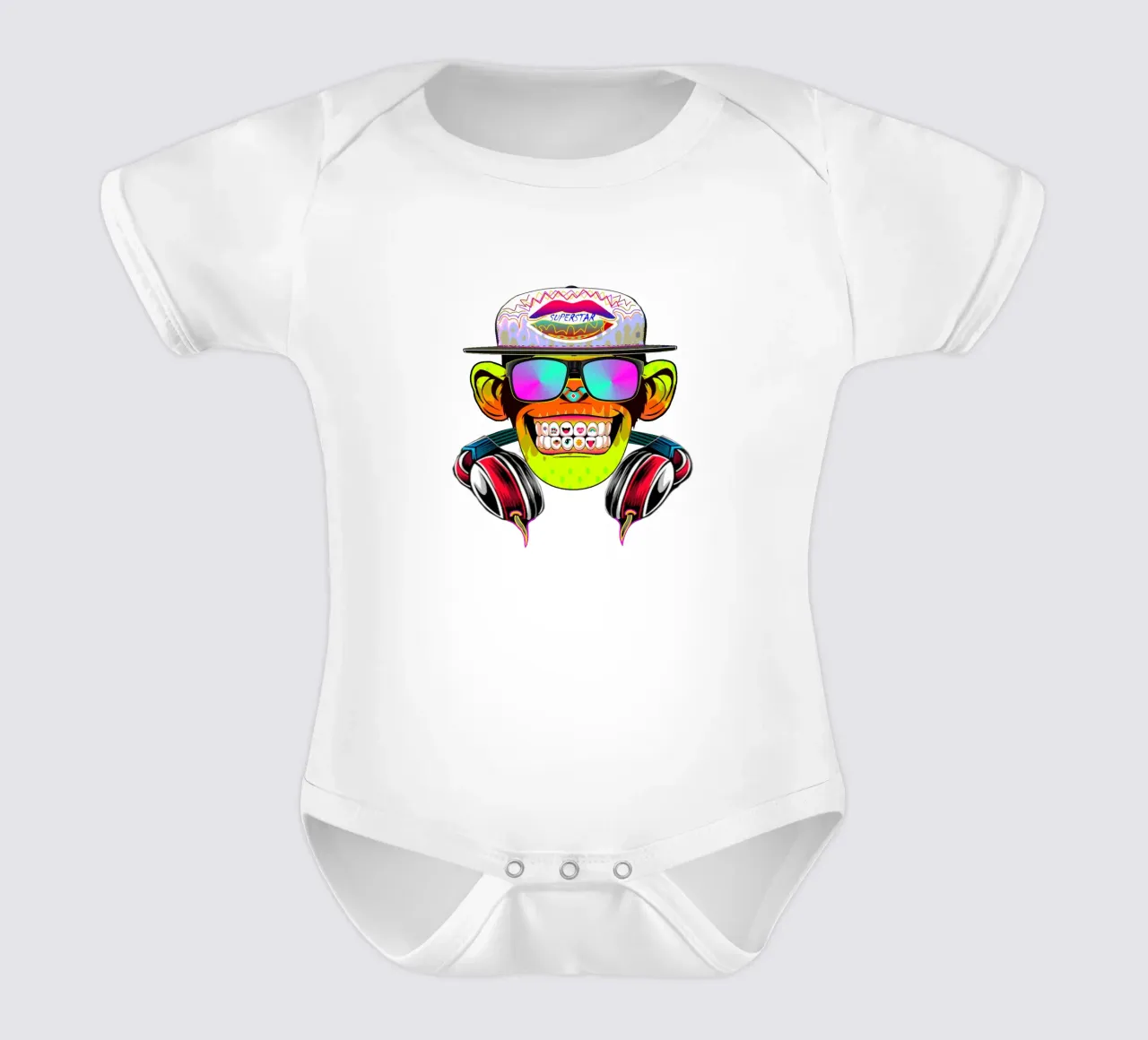 SINGE DE LA DISCOTHÈQUE body bébé de Crazyy Mode