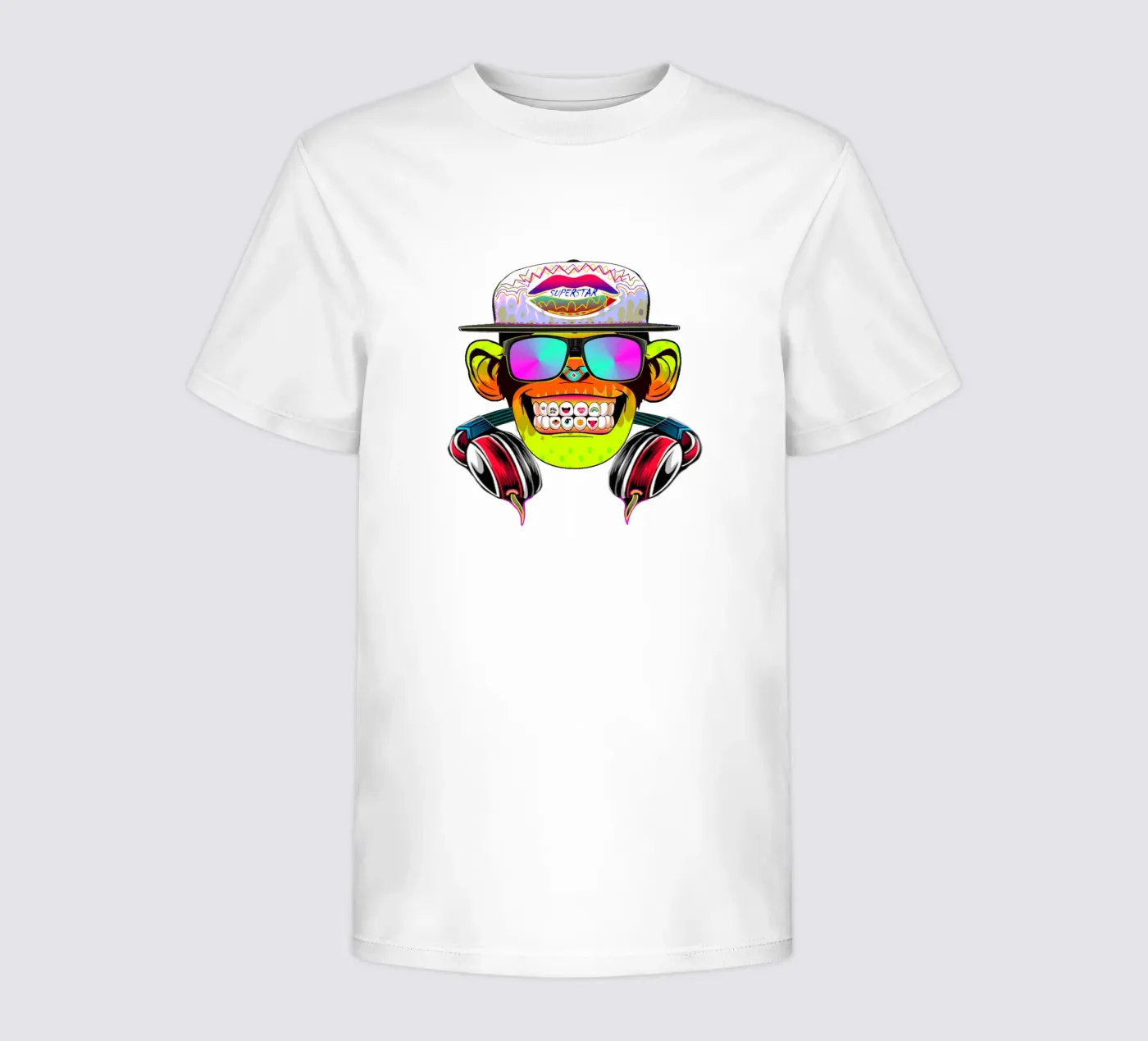 DISCOTHEEK AAP kinder t-shirt van Crazyy Mode