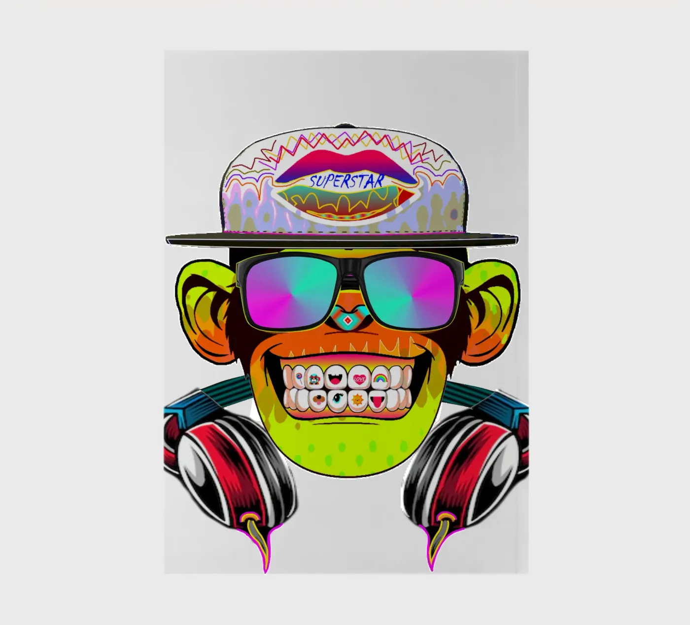 DISCOTHEQUE MONKEY notebook by Crazyy Mode
