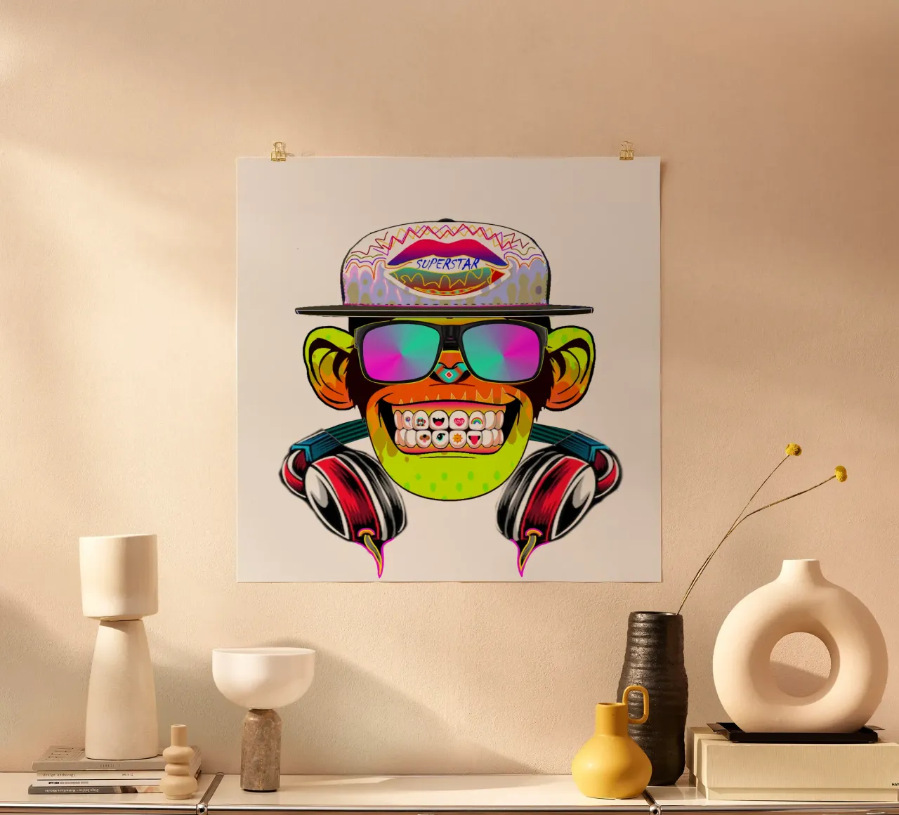 DISKOTHEKENAFFE Poster von Crazyy Mode