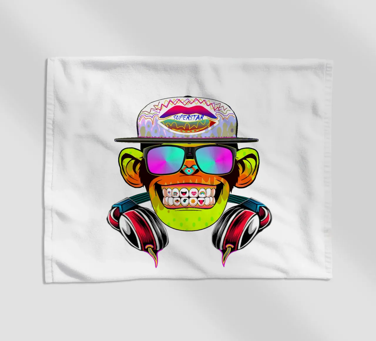 DISCOTHEEK AAP strandhanddoek van Crazyy Mode