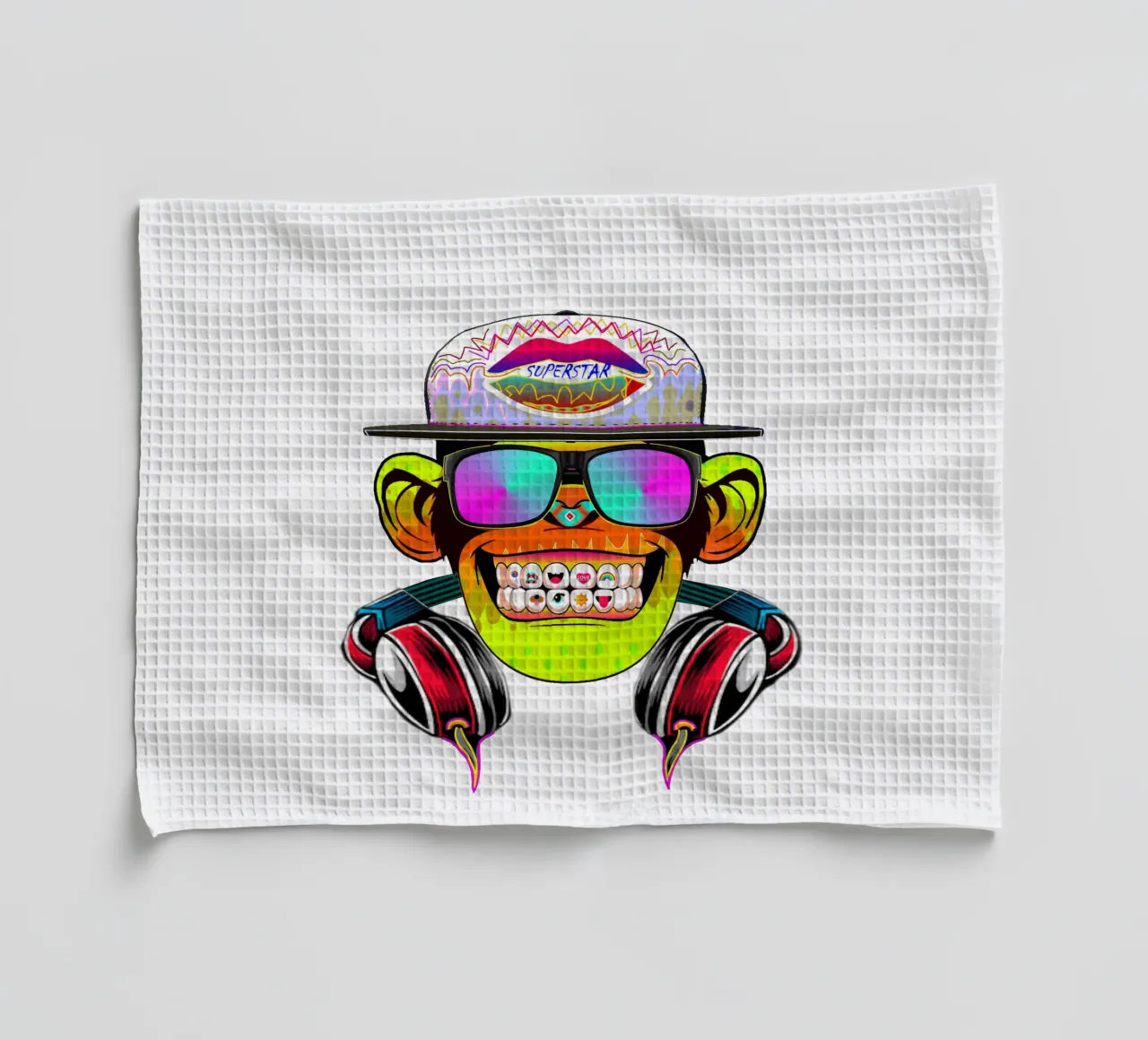 SINGE DE LA DISCOTHÈQUE torchon de Crazyy Mode