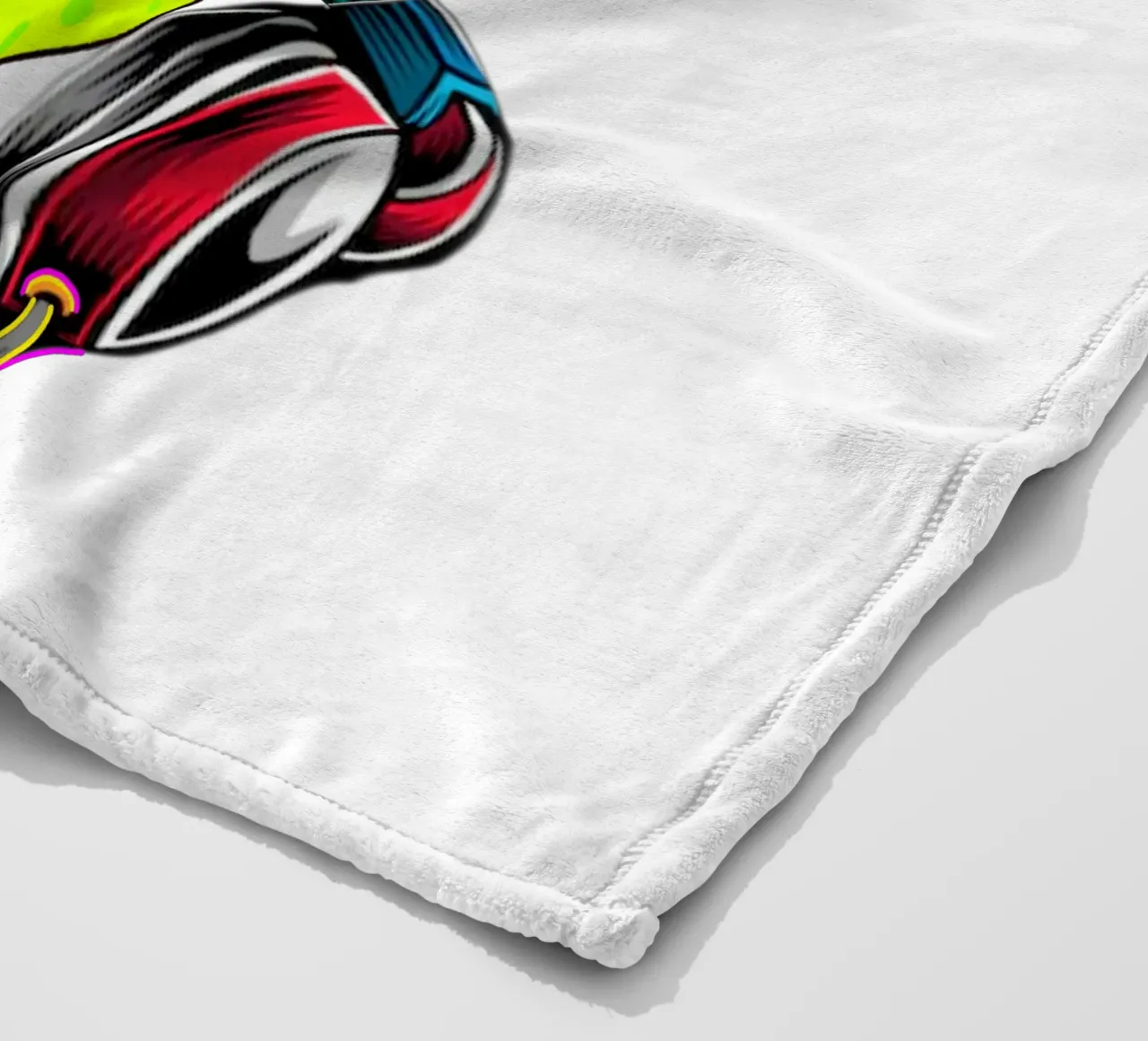 DISKOTHEKENAFFE Fleecedecke von Crazyy Mode